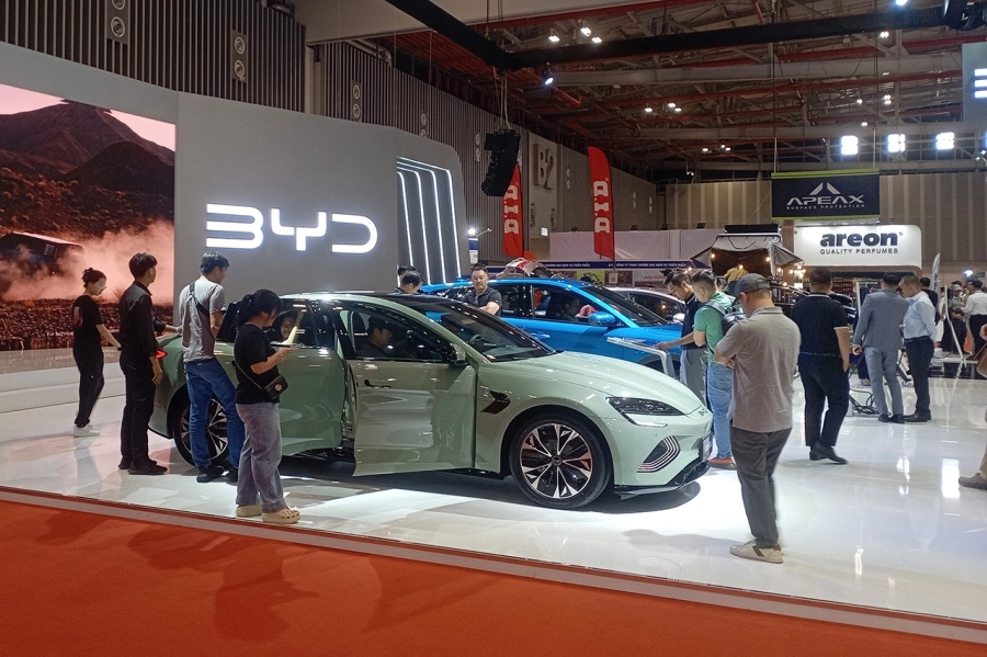 Một vòng triển lãm Vietnam Motor Show 2024