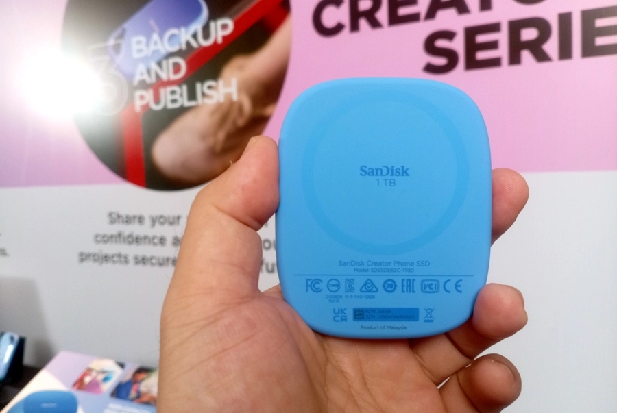 Sandisk giới thiệu dòng sản phẩm lưu trữ dành cho nhà sáng tạo nội dung