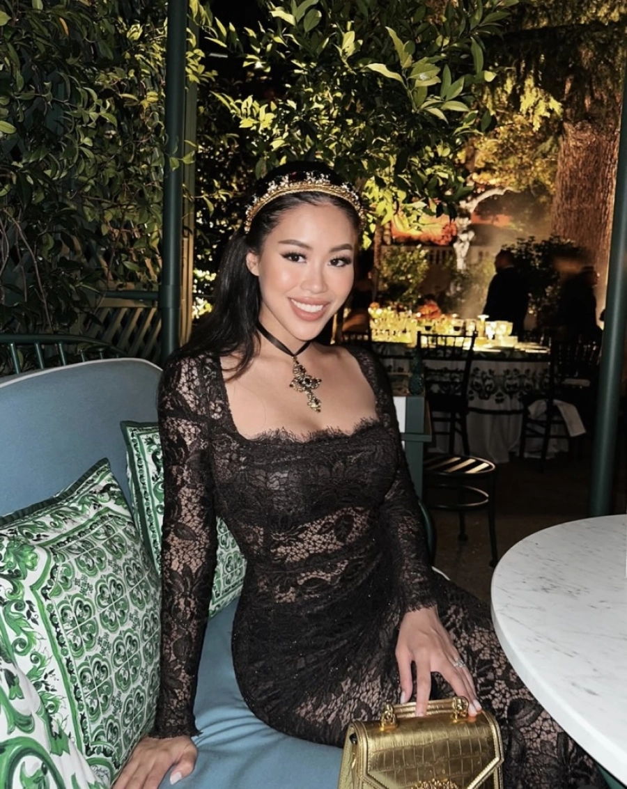 Tiên Nguyễn quyến rũ tại Rome trong chuỗi sự kiện của Dolce & Gabbana