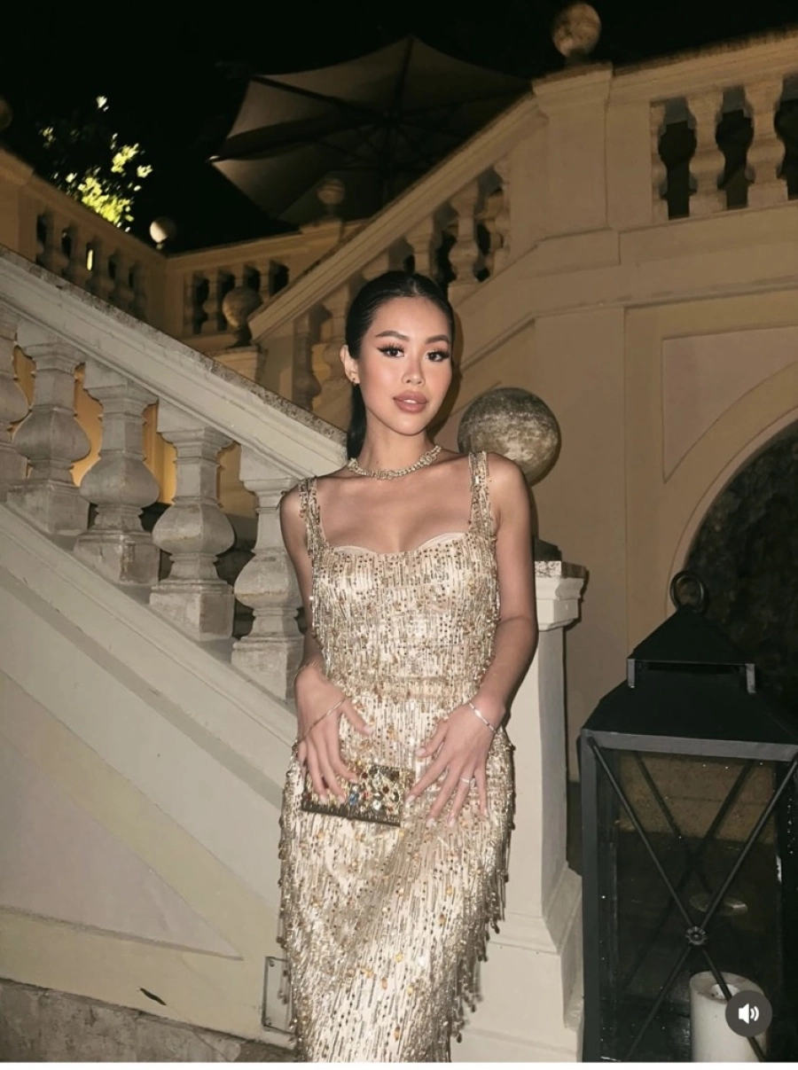 Tiên Nguyễn quyến rũ tại Rome trong chuỗi sự kiện của Dolce & Gabbana