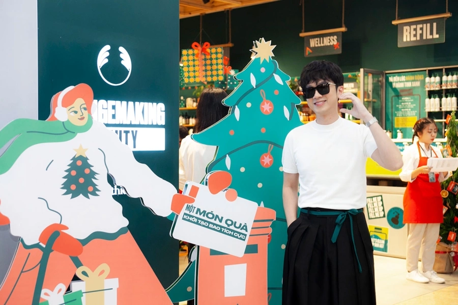 The Body Shop với Món Quà Tích Cực mùa Giáng Sinh