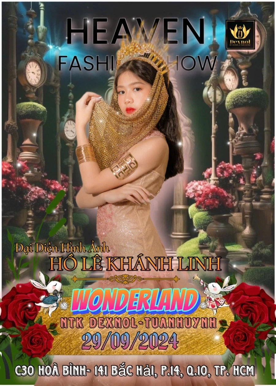 Hồ Lê Khánh Linh tự tin tỏa sáng trong vai trò đại diện hình ảnh cho BST ‘Wonderland – Xứ sở thần tiên’