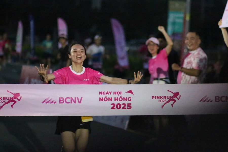 Giải Chạy Hồng 2025: Chung nhịp chạy, nối dài nghị lực sống