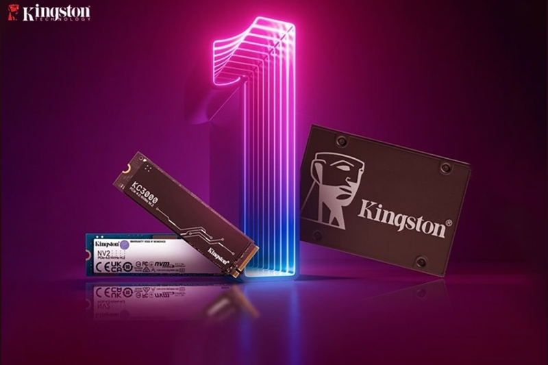 Kingston vững vàng vị trí số 1 trên thị trường SSD toàn cầu