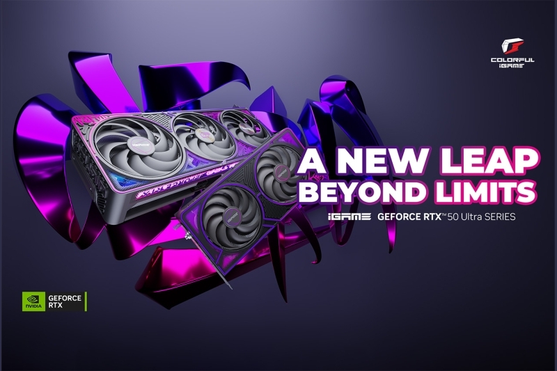 COLORFUL iGame GeForce RTX 50 Ultra series trình làng: Mạnh và đẹp