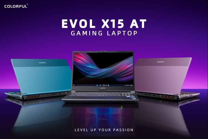 COLORFUL mở bán dòng laptop gaming EVOL X15 AT ra thị trường toàn cầu