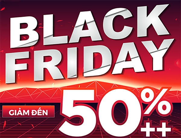 Nhiều ưu đãi trong ngày Black Friday