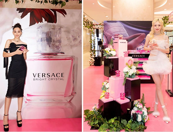 Hoa hậu Tiểu Vy, Liz Kim Cương tỏa sáng tại sự kiện Pop-Up của Versace