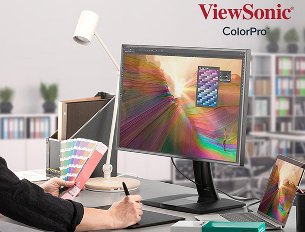 ViewSonic ra mắt màn hình ColorPro VP68a hỗ trợ cả người mù màu