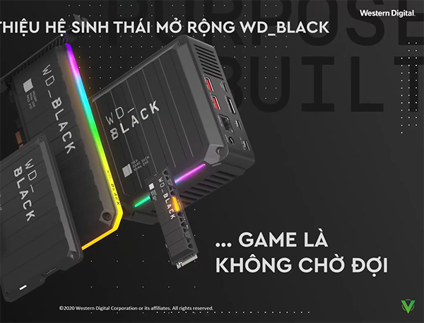 Western Digital mở rộng dòng ổ cứng SSD NVMe WD Black