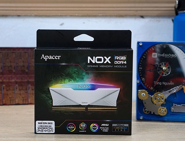 Apacer NOX RGB DDR4 3600 lựa chọn nâng cấp đáng tham khảo