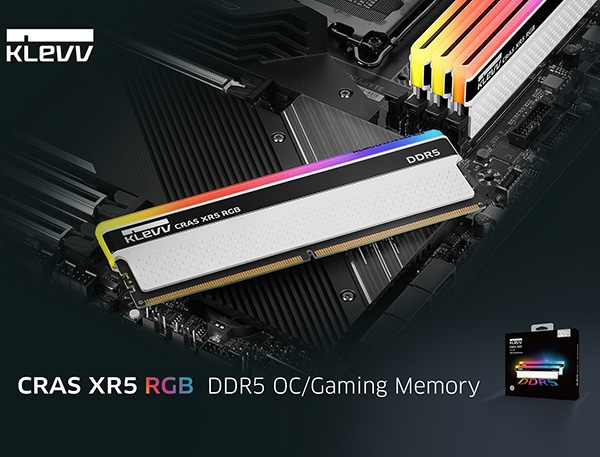 KLEVV CRAS XR5 RGB cho hệ thống PC Gaming