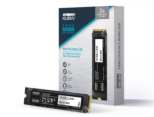 KLEVV ra mắt hai ổ cứng SSD M.2 PCIe mới