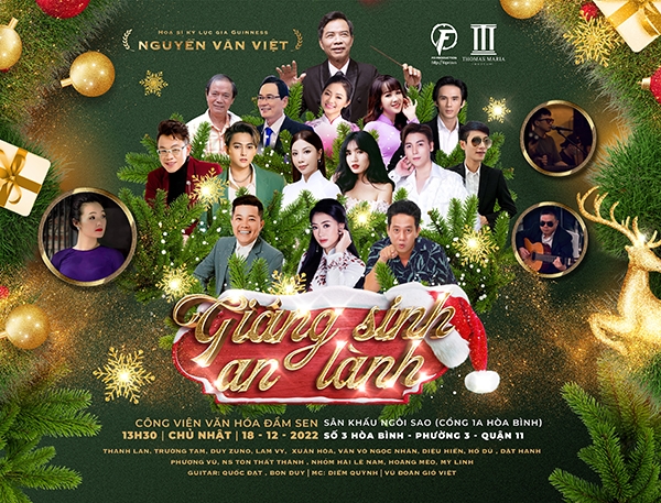 Nguyễn Văn Việt ra mắt 12 ca khúc dịp Giáng Sinh 2022