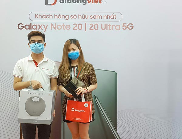 80% người dùng mua siêu phẩm Galaxy Note 20 với hình thức Trade-in