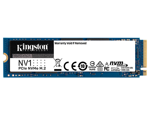 Kingston thêm lựa chọn ổ cứng SSD NVMe M.2 phổ thông