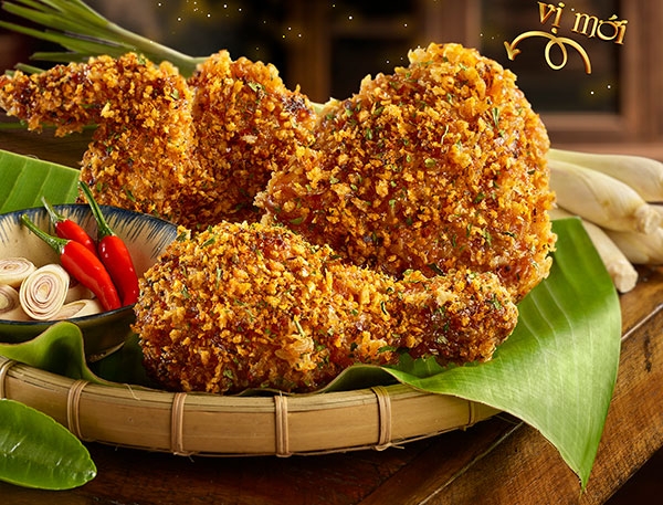 Món mới tại KFC: Gà Xốt Sả