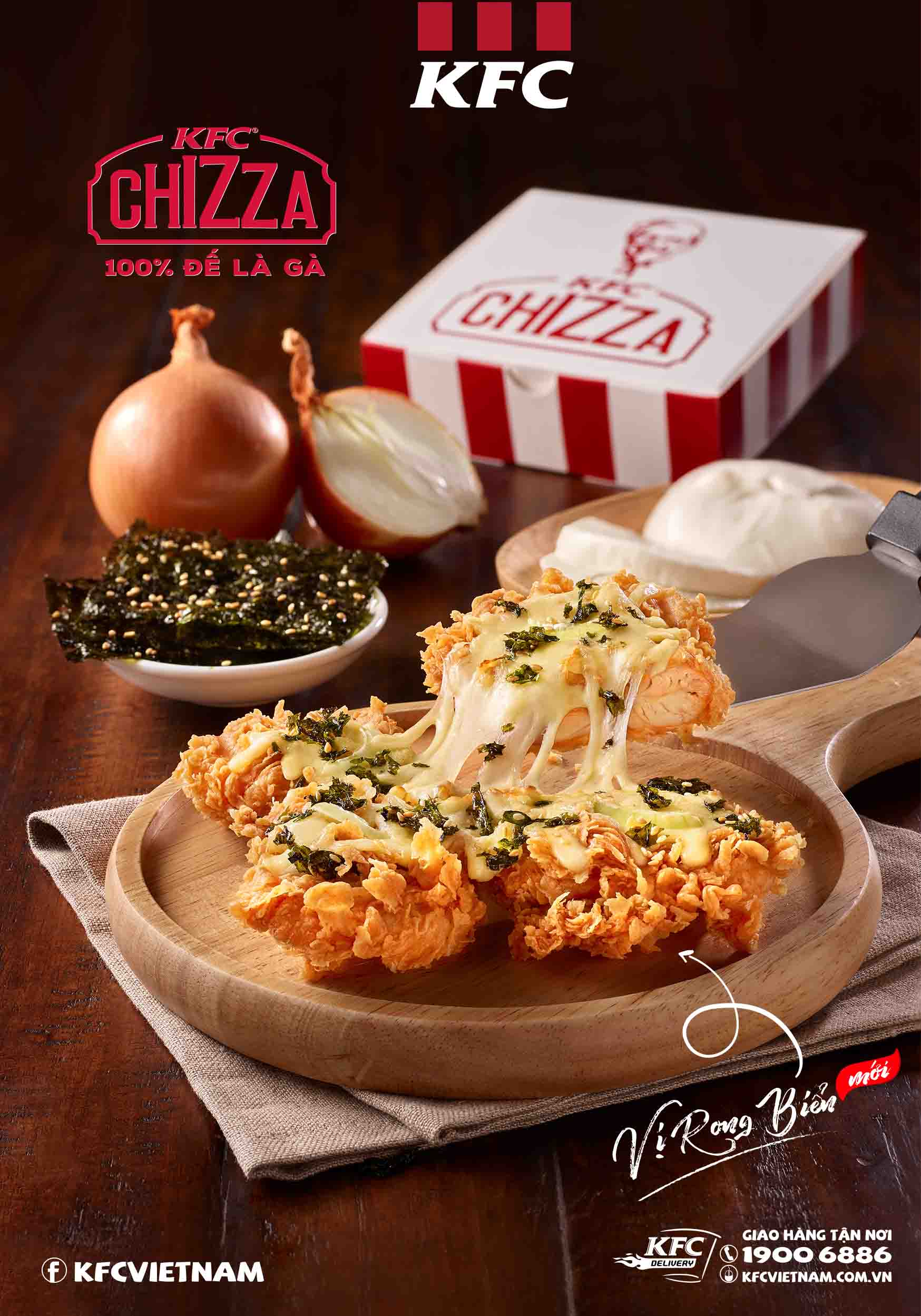 Chizza - 100% Đế Là Gà, đã trở lại!