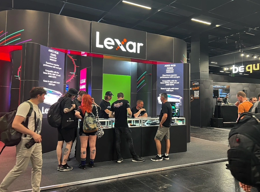 Lexar giới thiệu loạt sản phẩm nhớ mới tại triển lãm Gamescom 2023