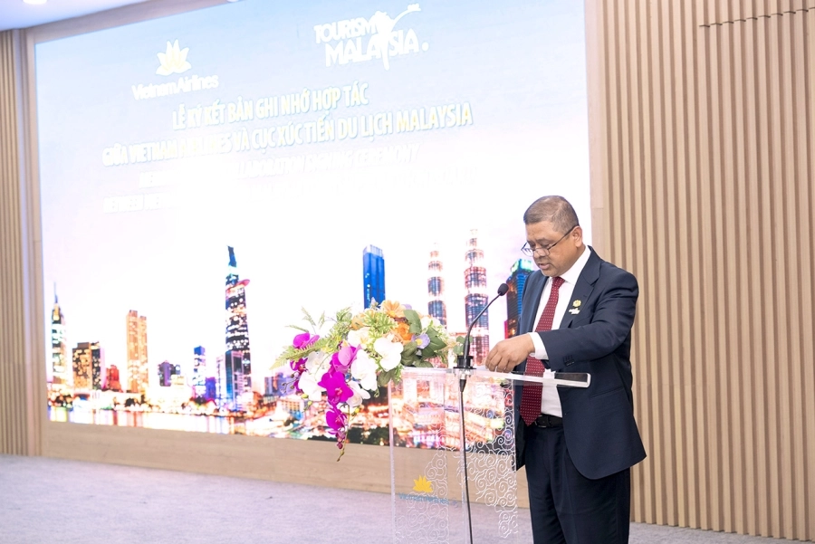 Tăng cương du lịch song phương, Cục Xúc tiến Du lịch Malaysia và Vietnam Airlines ký kết MoC