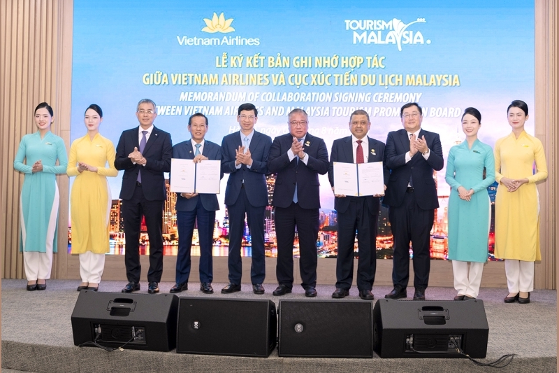 Tăng cương du lịch song phương, Cục Xúc tiến Du lịch Malaysia và Vietnam Airlines ký kết MoC