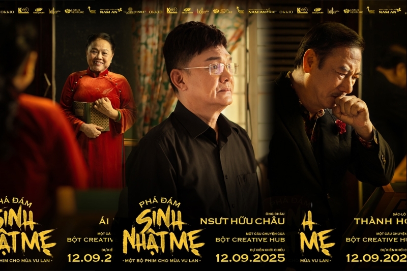 NSƯT Hữu Châu, Thành Hội và Ái Như cùng tham gia phim điện ảnh 
