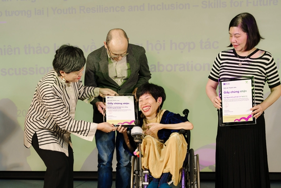 Lễ tổng kết dự án Tăng cường khả năng chống chịu và hòa nhập cho thanh niên