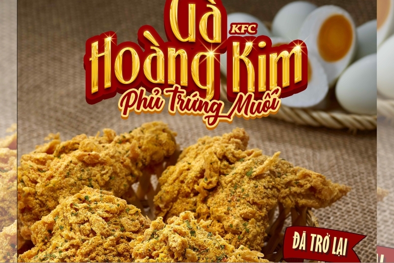 Gà Hoàng Kim KFC  nay đã trở 