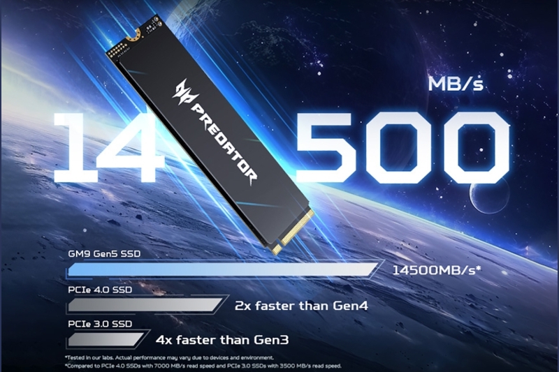ACER ra mắt dòng sản phẩm nhớ Predator hiệu năng cao và có thiết kế đẹp 