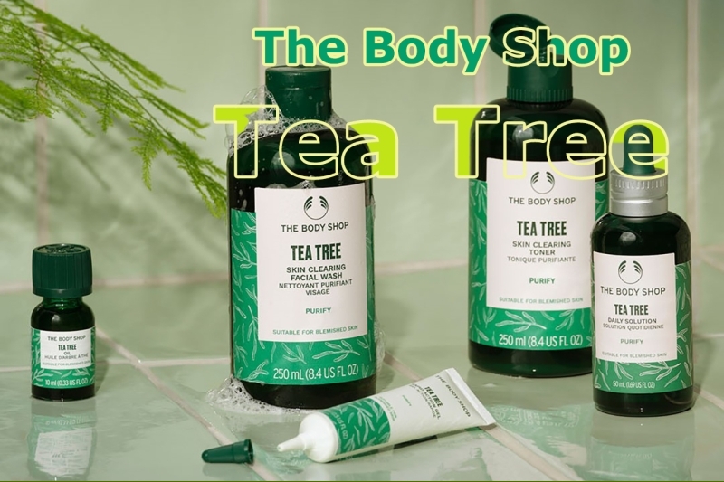 The Body Shop ra mắt dòng sản phẩm Tea Tree phiên bản mới cho làn dà hoàn hảo