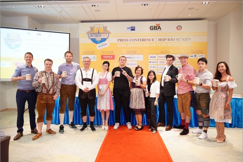 Lễ hội bia Đức 'GBA Oktobefest 2023' sẽ diễn ra tại Hà Nội, Đà Nẵng và Tp.HCM