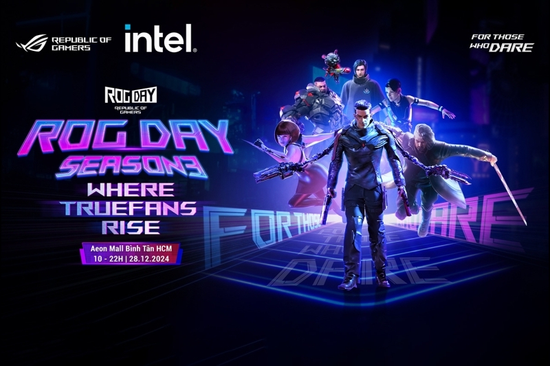 ROG Day trở lại với mùa 3, đụng nốc kịch trần với loạt sự kiện kỷ niệm 20 năm thương hiệu ROG