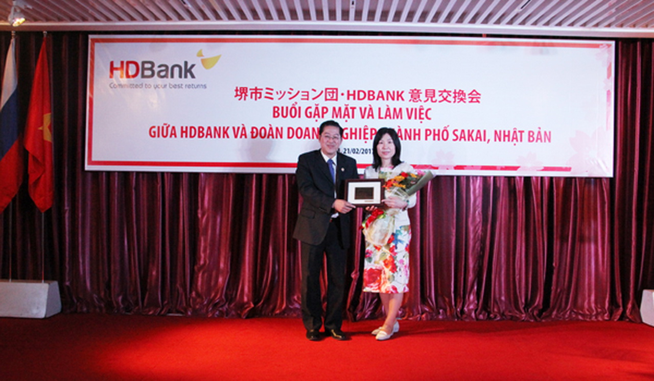 HDBank đẩy mạnh hợp tác với đối tác Nhật