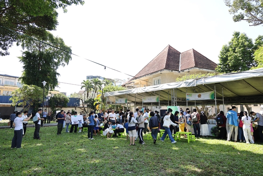 Trải nghiệm nhiều hoạt động khoa học thú vị tại Science Fair 2025
