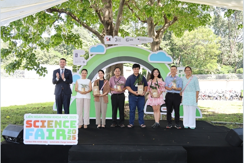 Trải nghiệm nhiều hoạt động khoa học thú vị tại Science Fair 2025