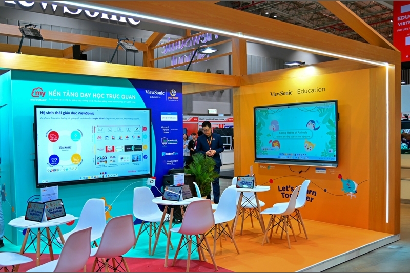 ViewSonic giới thiệu nhiều giải pháp giáo dục tiên tiến tại Education Vietnam 2025