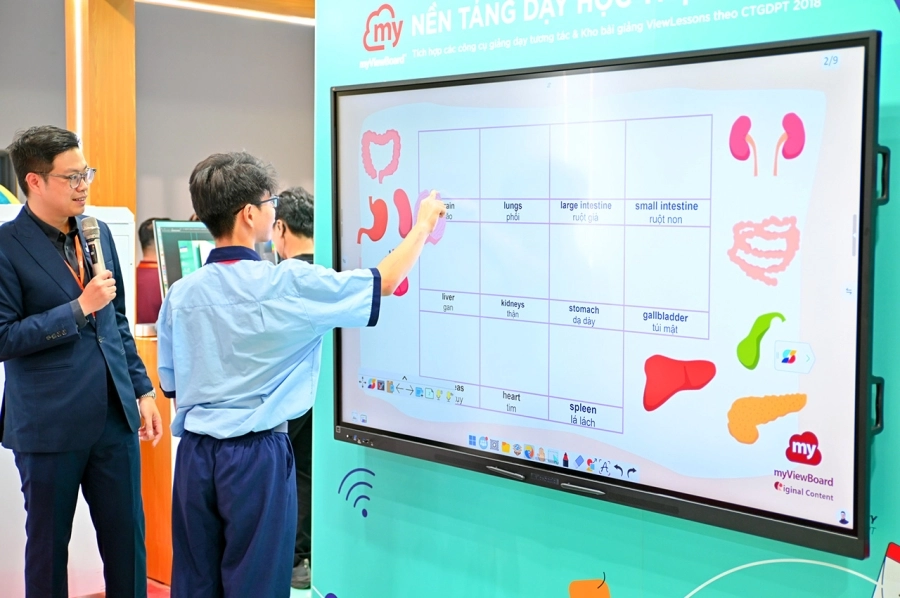 ViewSonic giới thiệu nhiều giải pháp giáo dục tiên tiến tại Education Vietnam 2025
