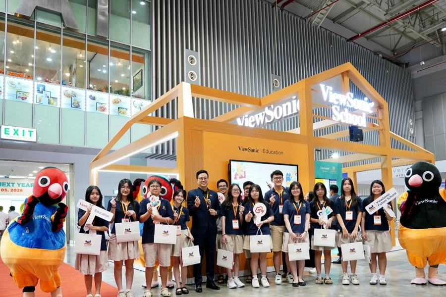 ViewSonic giới thiệu nhiều giải pháp giáo dục tiên tiến tại Education Vietnam 2025