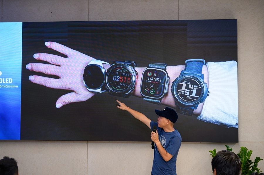 fēnix 8 MicroLED: Chuẩn mực hiển thị mới trên đồng hồ thể thao thông minh