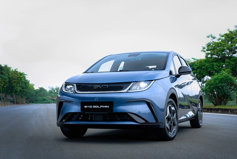 BYD DOLPHIN mới: Hatchback cỡ B thuần điện nhập Thái, giá từ 499 triệu đồng