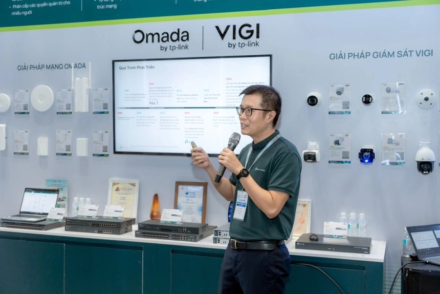 TP-Link giới thiệu giải pháp mạng và giám sát hợp nhất Omada Central và hệ sinh thái Wi-Fi 7 tại ICTComm 2025