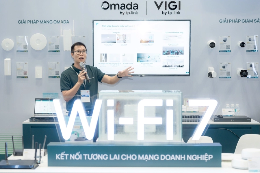 TP-Link giới thiệu giải pháp mạng và giám sát hợp nhất Omada Central và hệ sinh thái Wi-Fi 7 tại ICTComm 2025