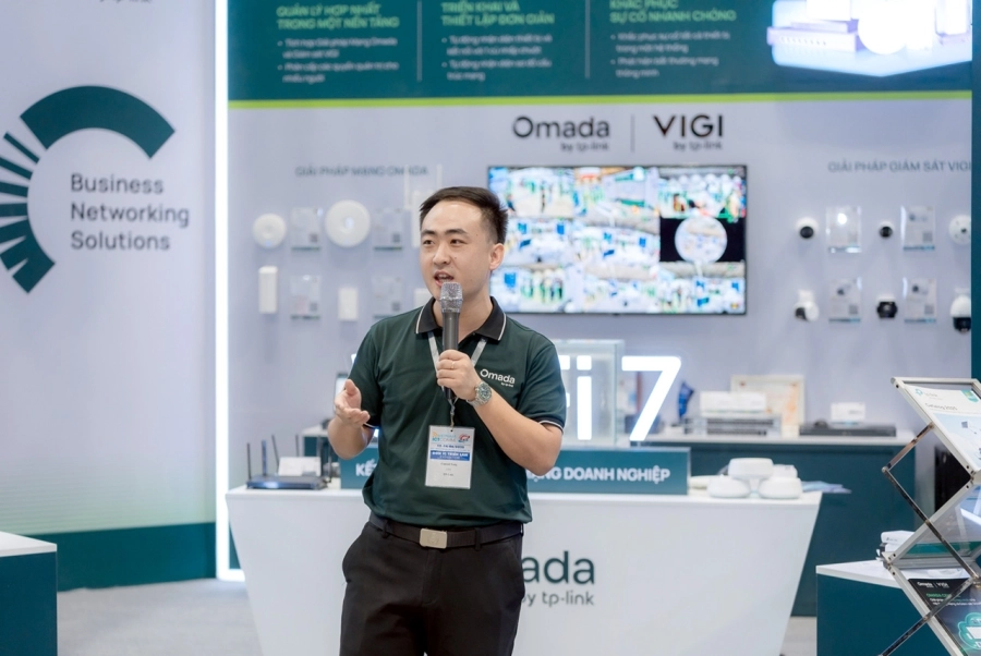 TP-Link giới thiệu giải pháp mạng và giám sát hợp nhất Omada Central và hệ sinh thái Wi-Fi 7 tại ICTComm 2025