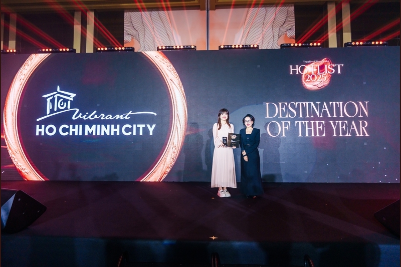 HOTLIST 2025 vinh danh Tp.Hồ Chí Minh, Huế và Quảng Ninh là những điểm đến ấn tượng của năm