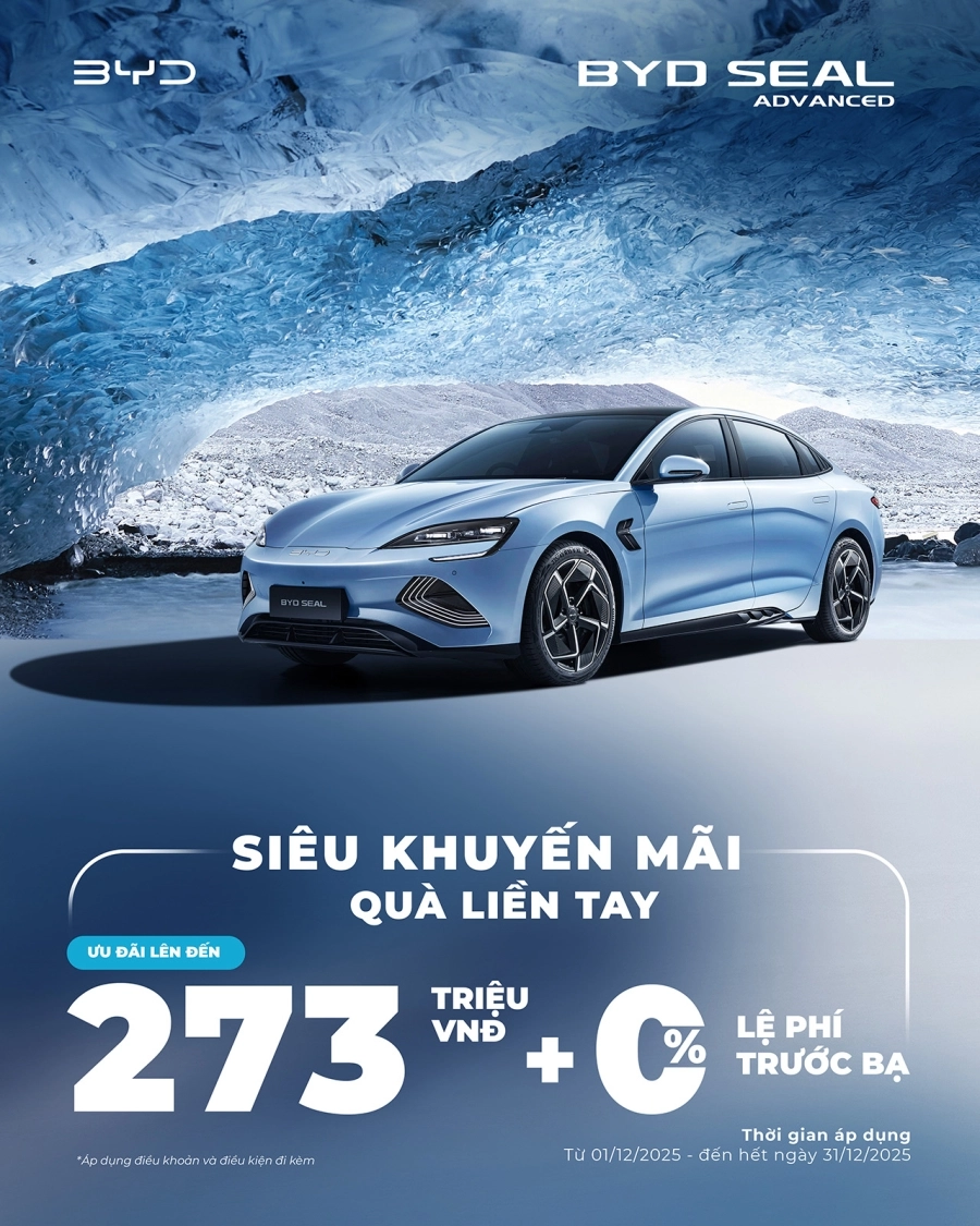 'Rinh xe xịn -  Đón Noel' cùng BYD Việt Nam