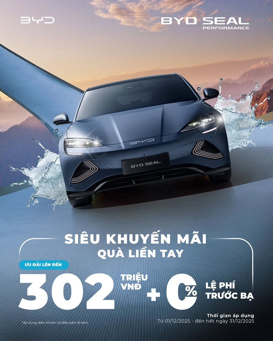 'Rinh xe xịn -  Đón Noel' cùng BYD Việt Nam