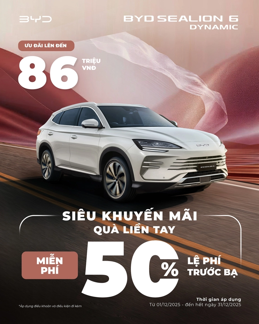 'Rinh xe xịn -  Đón Noel' cùng BYD Việt Nam