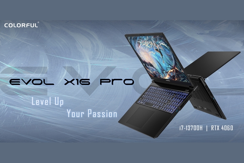 COLORFUL 'khoe' laptop gaming mới nhất ELVO X16 Pro